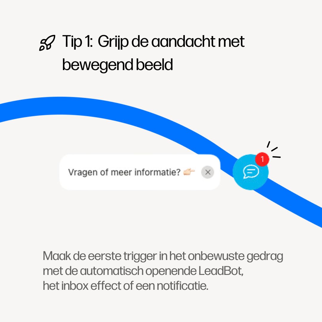 Neuromarketing en LeadBot - Bewegend beeld Neuromarketing en LeadBot - Bewegend beeld