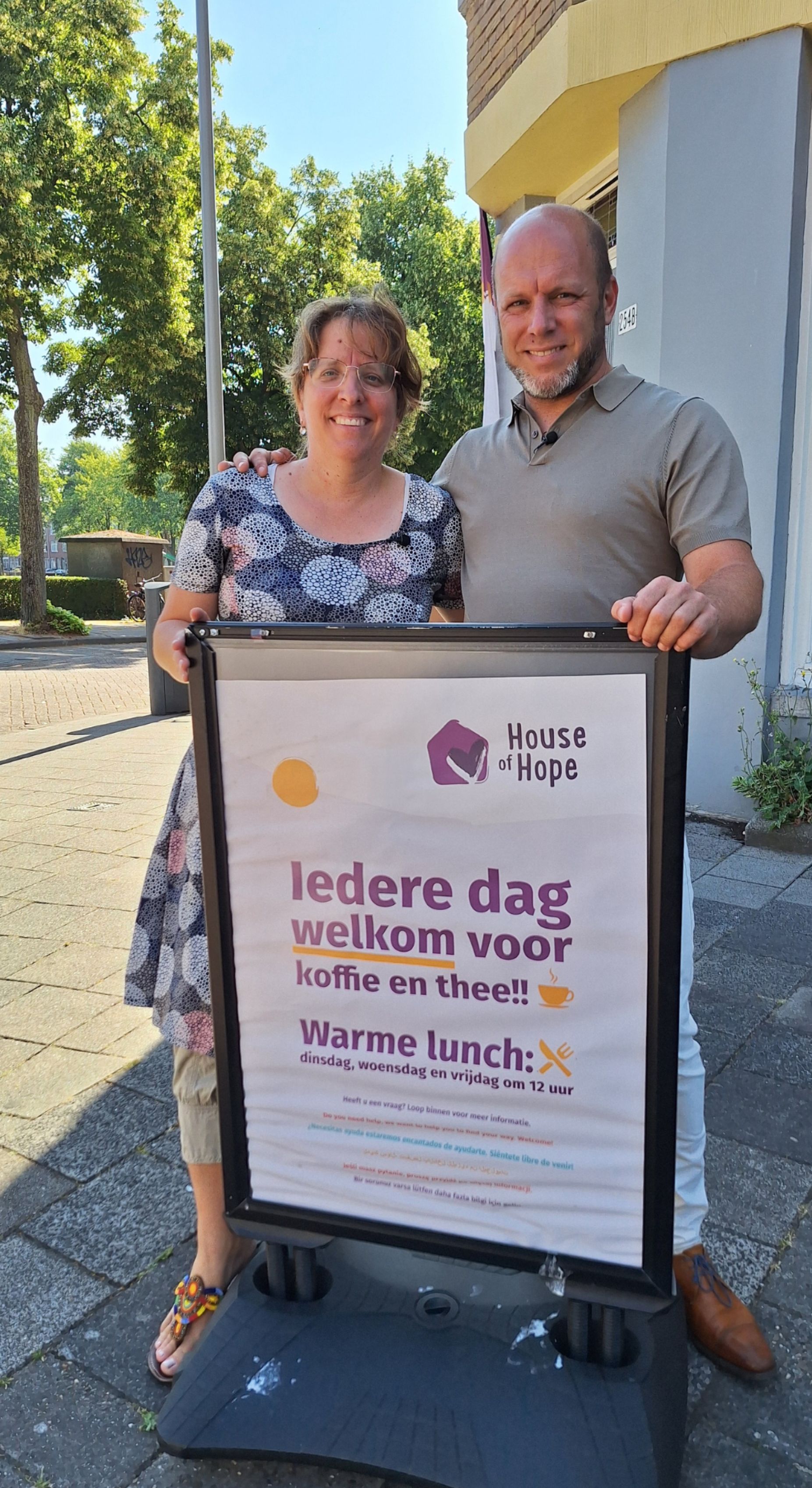 Peter en Andrea House of Hope Rotterdam