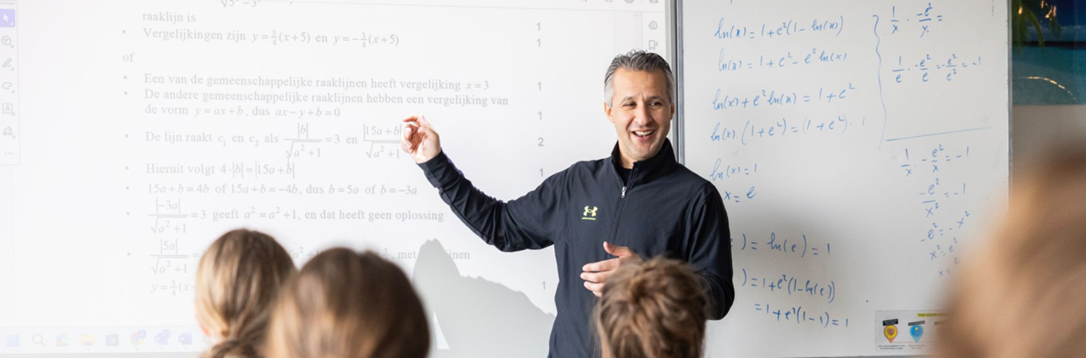 Docent voor de klas