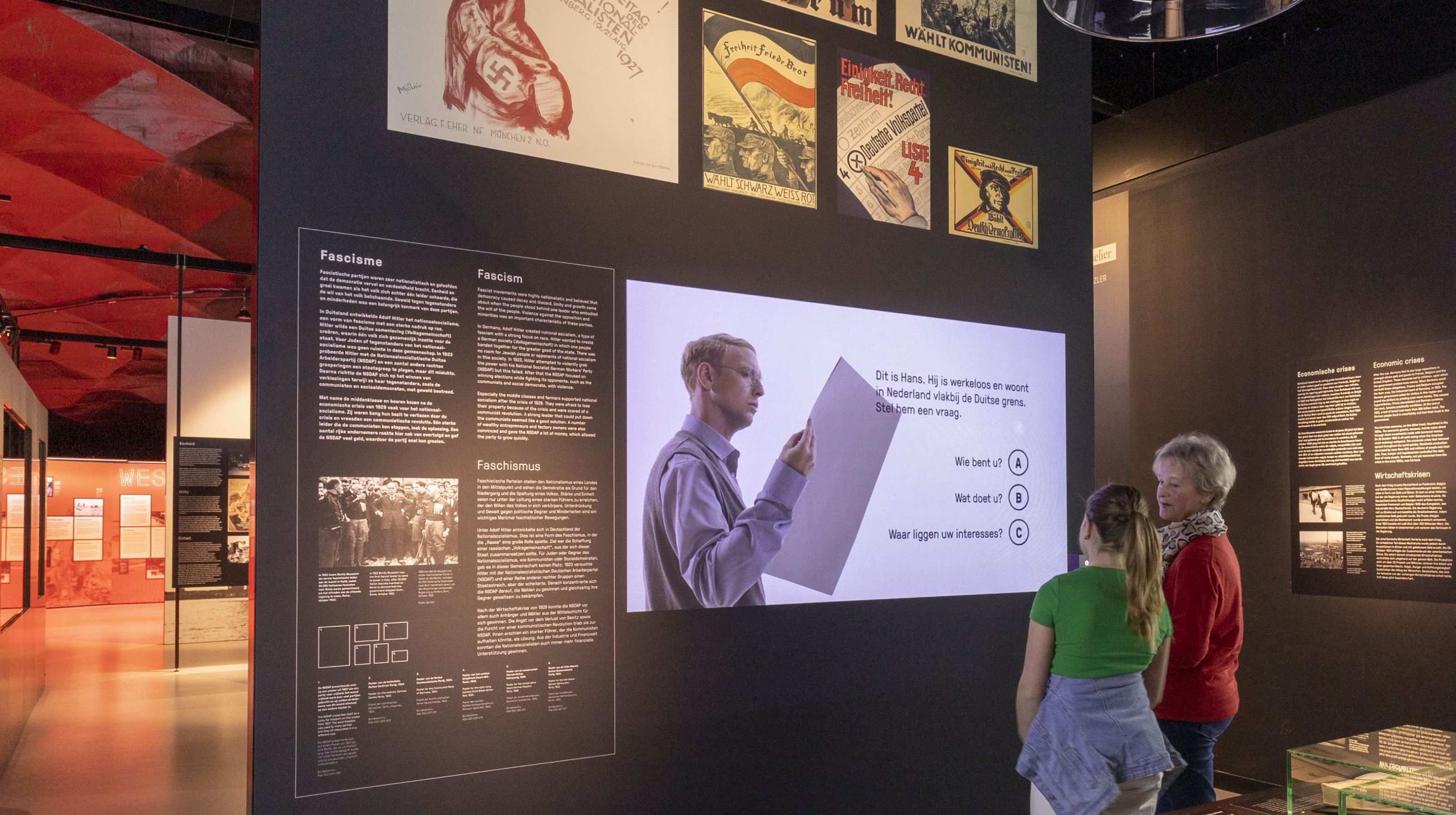 Vrijheidsmuseum kindren wand site