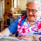 61 Ouders Gretha spelletje 1 Portret Gretha