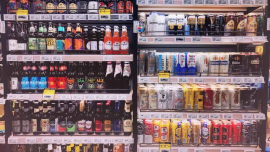 Alcohol in de supermarkt