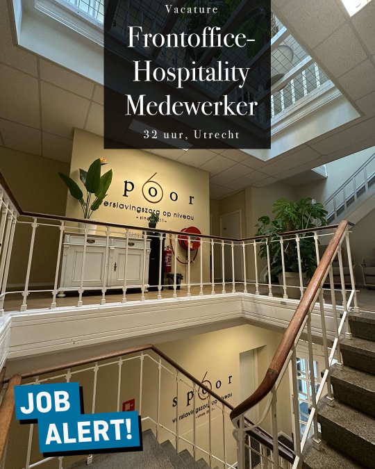 Vacature frontoffice - hospitality medewerker fulltime GGZ Utrecht