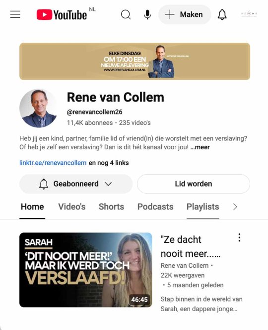 YouTube Van Verslaving Naar Vrijheid