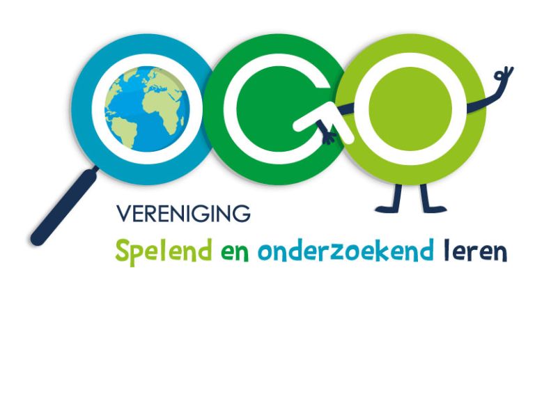 Logo OGO Logo van OGO, spelend en onderzoekend leren