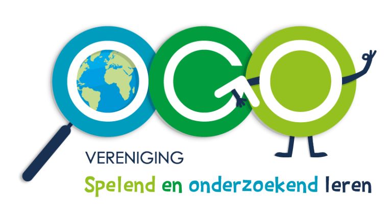 Logo OGO Logo van OGO, spelend en onderzoekend leren