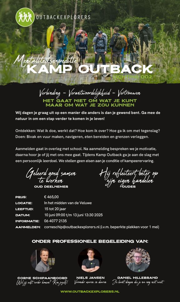 social mail Kamp Outback flyer 0 x CMYK v