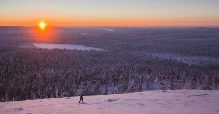 hoelang licht lapland