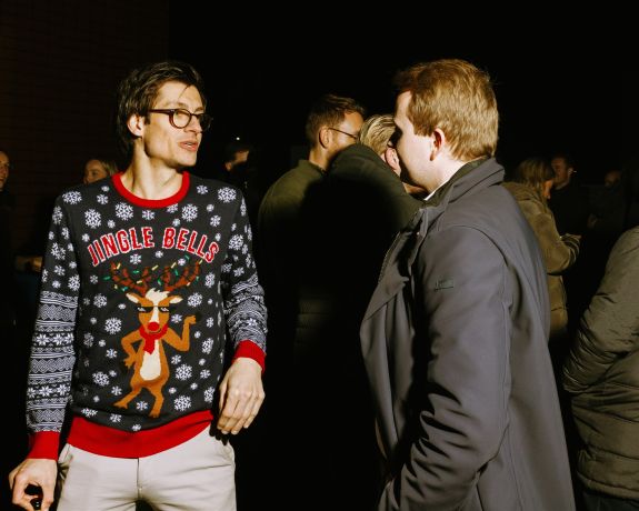 Kerstborrel met trainees Kerstborrel met trainees