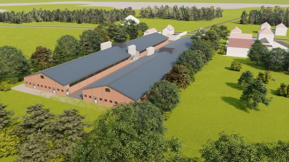 Veal farm Appel - under construction