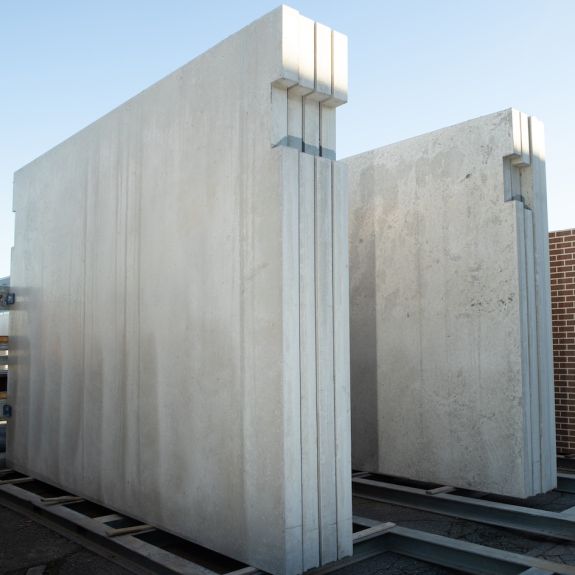 Massieve betonwanden