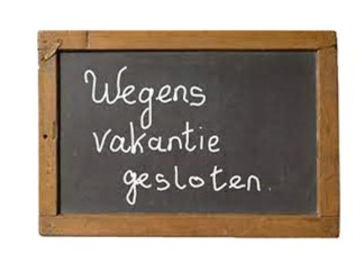 vakantiesluiting