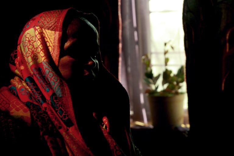 Portrait of Preetha, victim of persecution, India..jpg