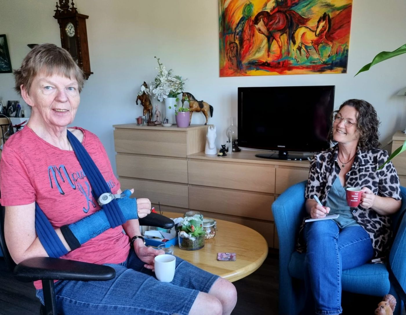 Fenny en Khristel