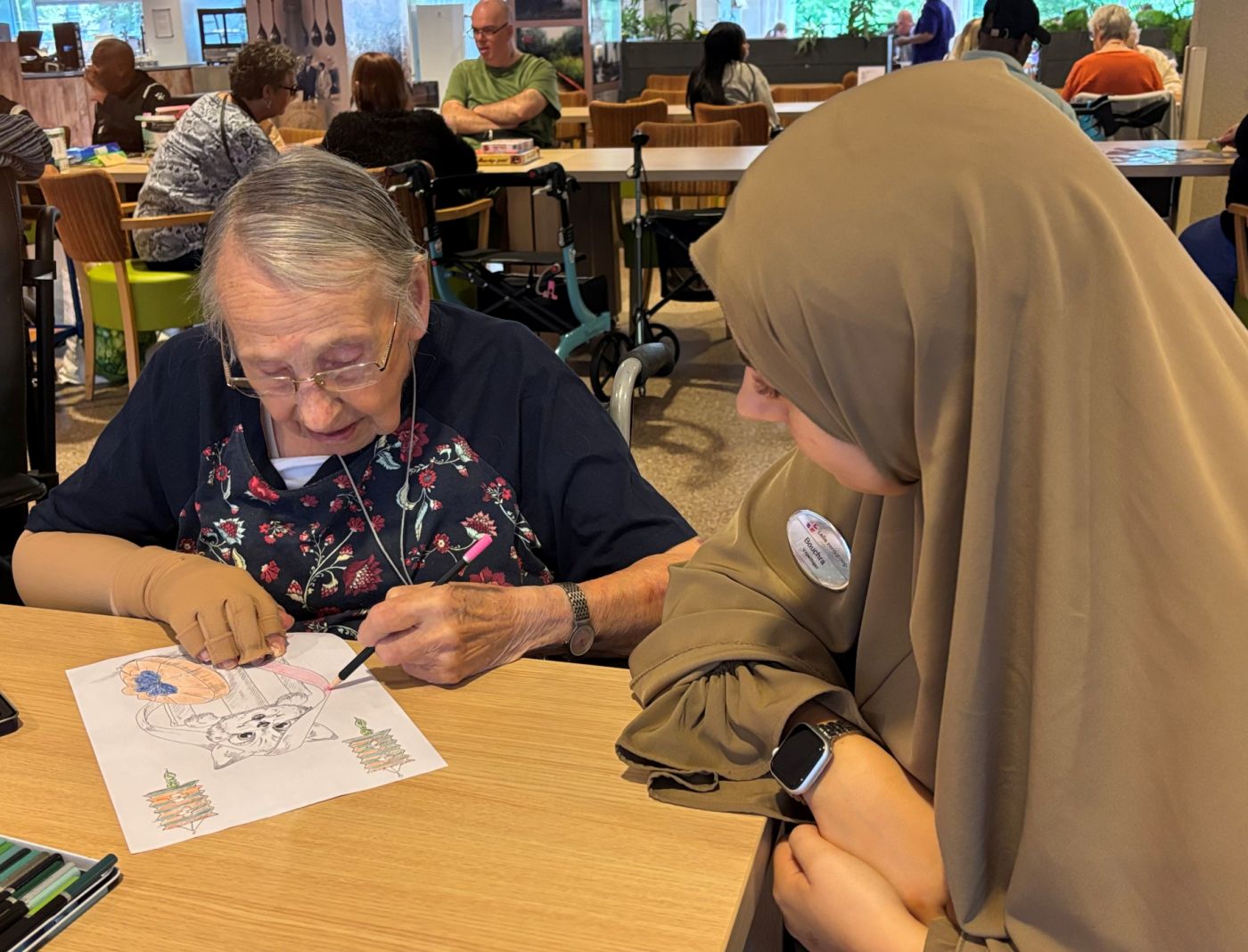 Vrijwilliger Bouchra Siloam Vrijwilliger Bouchra Siloam