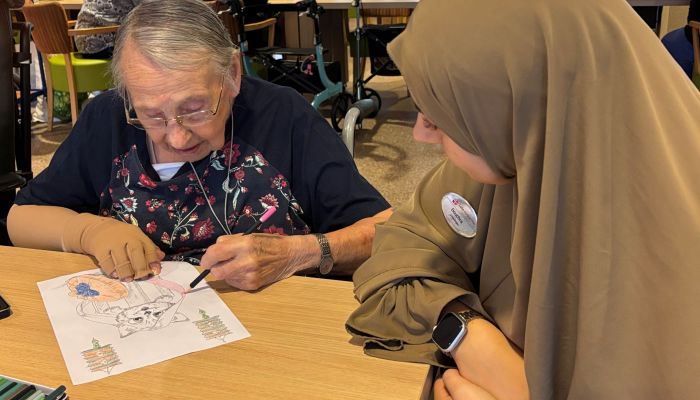 Vrijwilliger Bouchra Siloam Vrijwilliger Bouchra Siloam