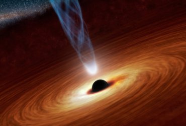 Rapidly_rotating_black_hole_accreting_matter_article