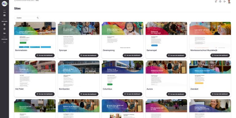 Multisite CMS